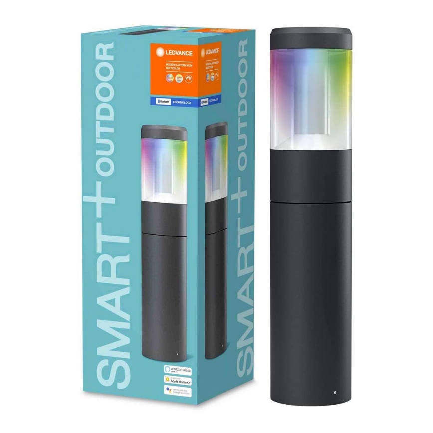 Ledvance - LED RGBW Димируема екстериорна лампа SMART+ MODERN LED/12W/230V IP44 BT