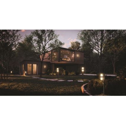 Ledvance - LED RGBW Димируема екстериорна лампа SMART+ FLARE 2xLED/7W/230V Wi-Fi IP44