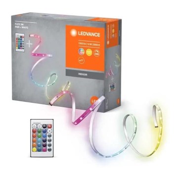 Ledvance - LED RGBW Димируема лента FLEX 5m LED/14W/230V + дистанционно управление