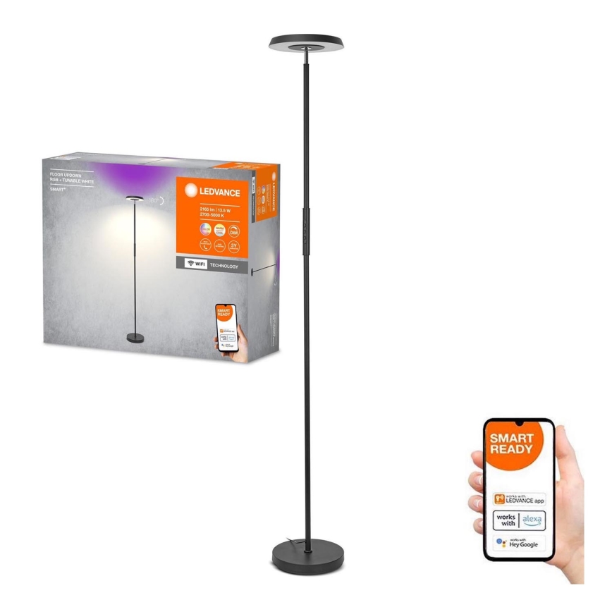 Ledvance - LED RGBW димируема подова лампа SMART+ FLOOR LED/24W/230V 2700-5000K Wi-Fi