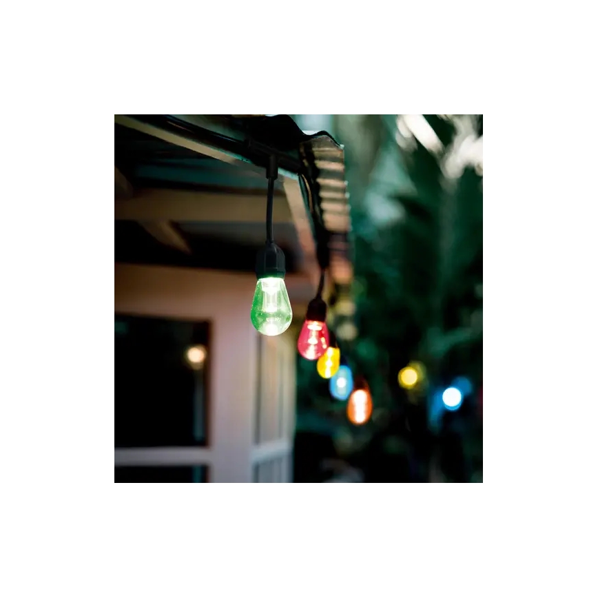 Ledvance - LED RGBW Димируеми екстериорни лампички SMART+ STRING 12xLED/0,37W/230V IP44 Wi-Fi