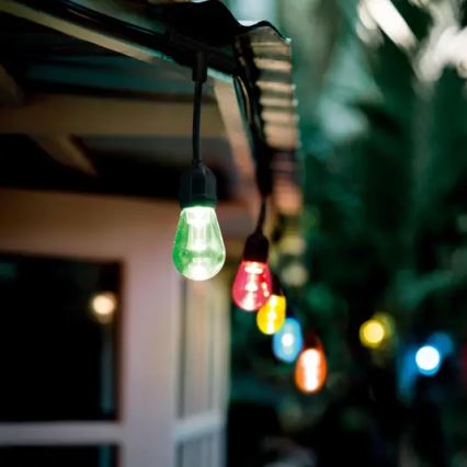 Ledvance - LED RGBW Димируеми екстериорни лампички SMART+ STRING 12xLED/0,37W/230V IP44 Wi-Fi