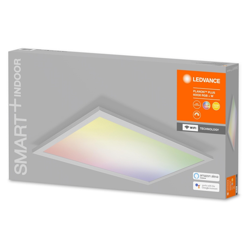 Ledvance - LED RGBW Димируемо таванно осветително тяло SMART+ PLANON LED/28W/230V 30x60 cm Wi-Fi