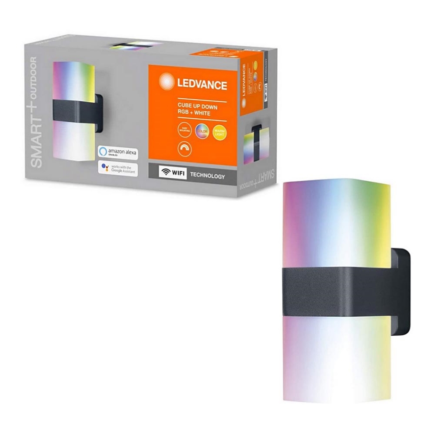 Ledvance - LED RGBW Екстериорен аплик SMART+ CUBE LED/13,5W/230V IP44 Wi-Fi