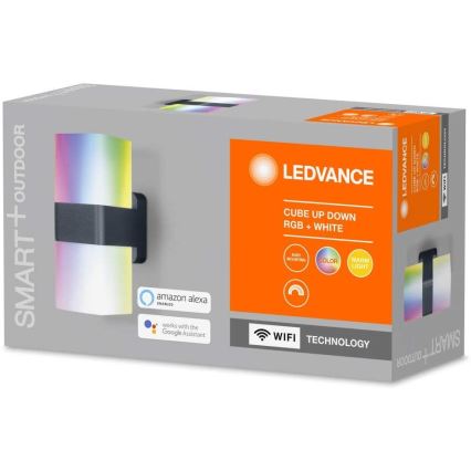 Ledvance - LED RGBW Екстериорен аплик SMART+ CUBE LED/13,5W/230V IP44 Wi-Fi