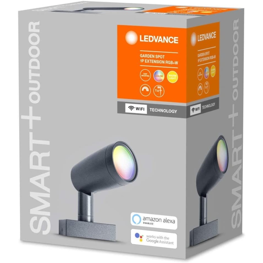 Ledvance - Удължаващ комплект LED RGBW екстериорна лампа SMART+ SPOT LED/4,5W/230V IP65 Wi-Fi