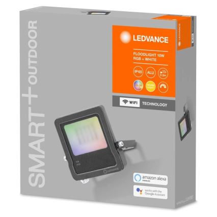 Ledvance - LED RGBW Прожектор SMART+ FLOOD LED/10W/230V IP65 Wi-Fi