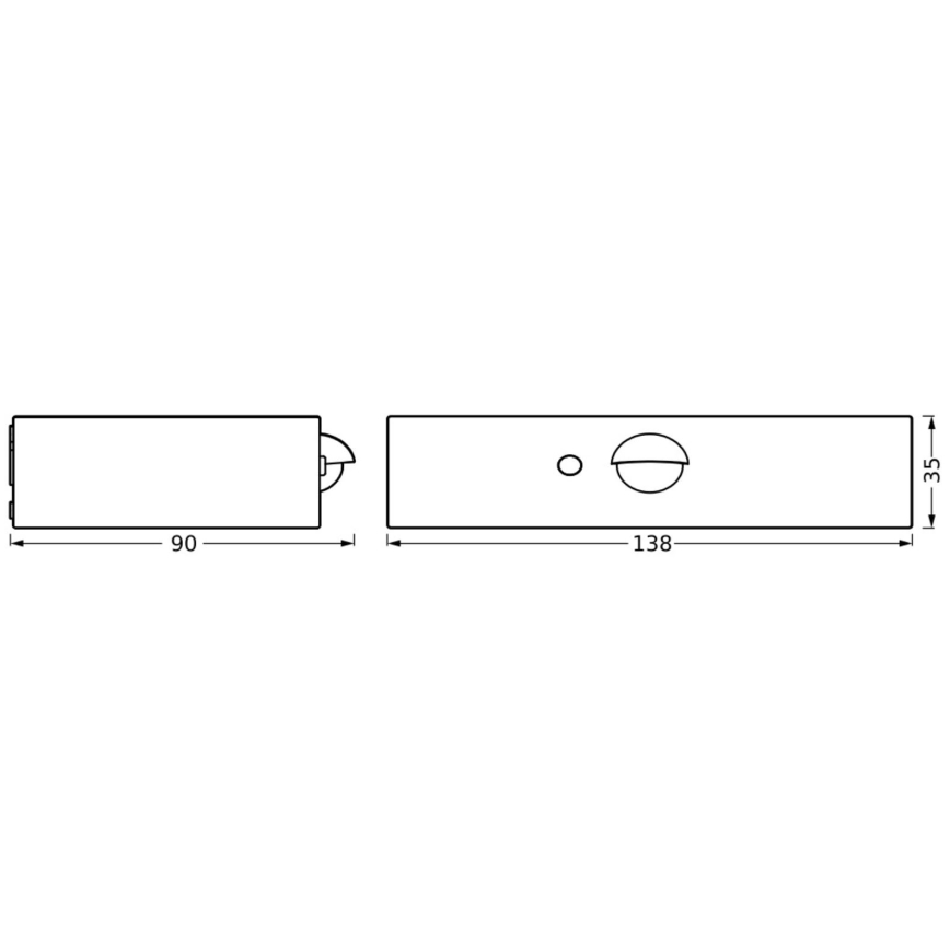 Ledvance - LED Соларна стенна лампа със сензори за движение и здрач ENDURA SOLAR LED/3W/4,2V 1200 mAh IP65