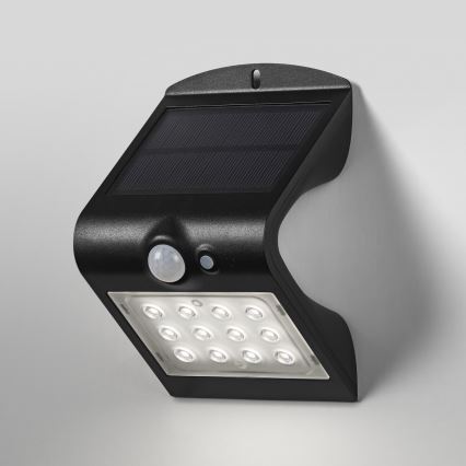 Ledvance - LED Соларен аплик със сензор ПЕПЕРУДА LED/1,5W/3,7V IP65