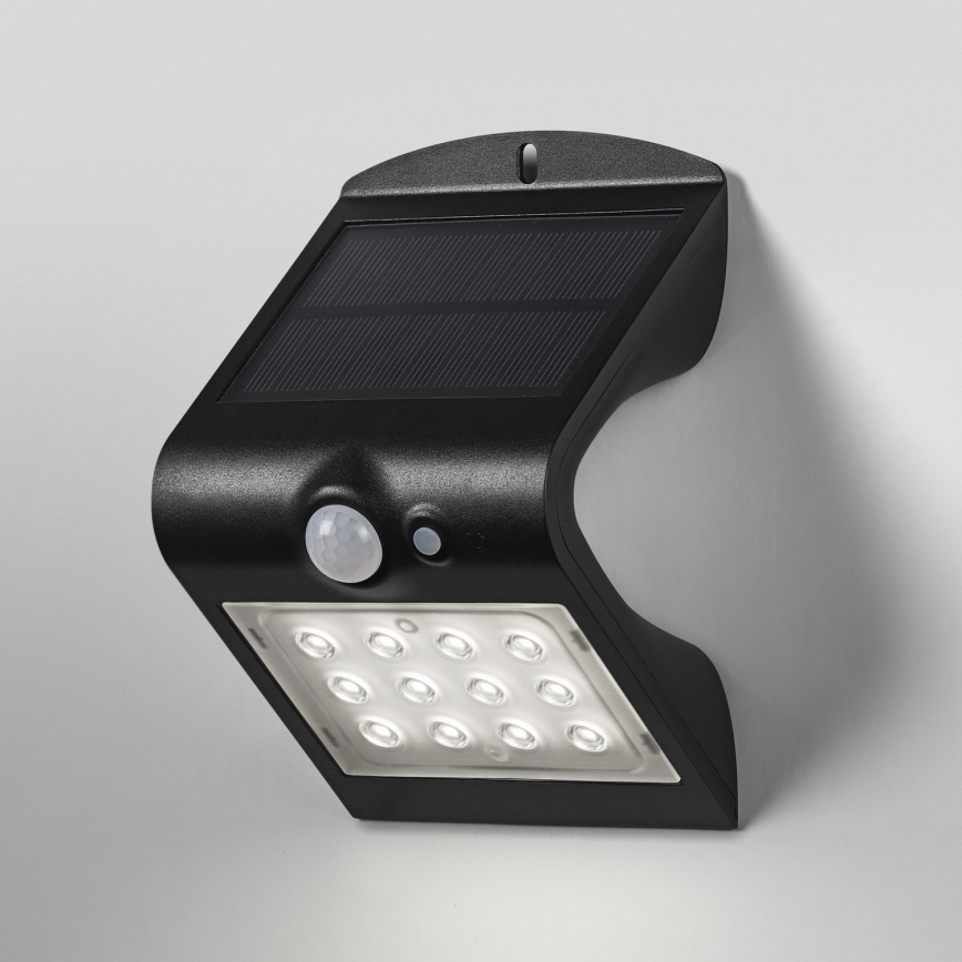 Ledvance - LED Соларен аплик със сензор ПЕПЕРУДА LED/1,5W/3,7V IP65