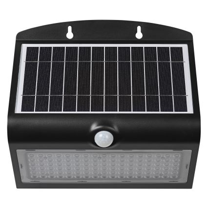 Ledvance - LED Соларен аплик със сензор ПЕПЕРУДА LED/8W/3,7V IP65