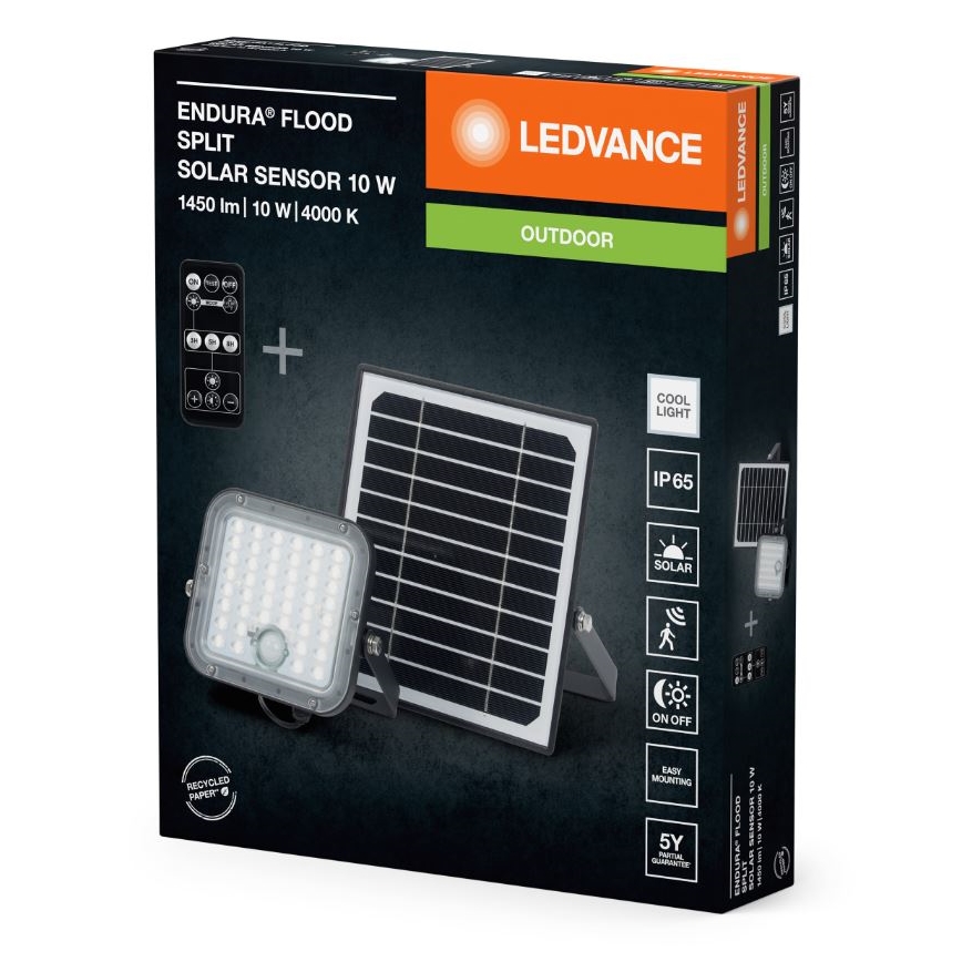 Ledvance - LED Димируемо сензорно осветление за огледало FLOOD SPLIT LED/10W/7,4V IP65 + дистанционно управление