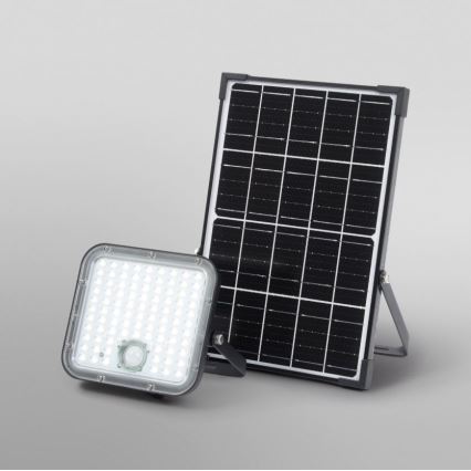 Ledvance - LED Димируем соларен прожектор със сензор FLOOD SPLIT LED/30W/6,4V IP65 + дистанционно управление