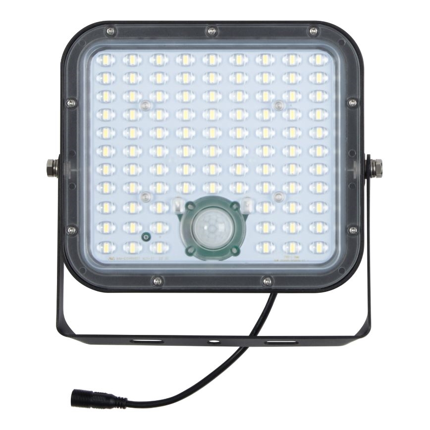 Ledvance - LED Димируем соларен прожектор със сензор FLOOD SPLIT LED/30W/6,4V IP65 + дистанционно управление