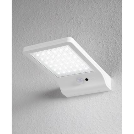 Ledvance - LED соларен стенен осветител с датчик за движение и здрач DOORLED LED/3W/3,3V 2000 mAh IP44