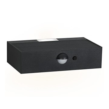 Ledvance - LED соларен стенен осветител с датчик за движение и здрач ENDURA SOLAR LED/3W/4,2V 1200 mAh IP65