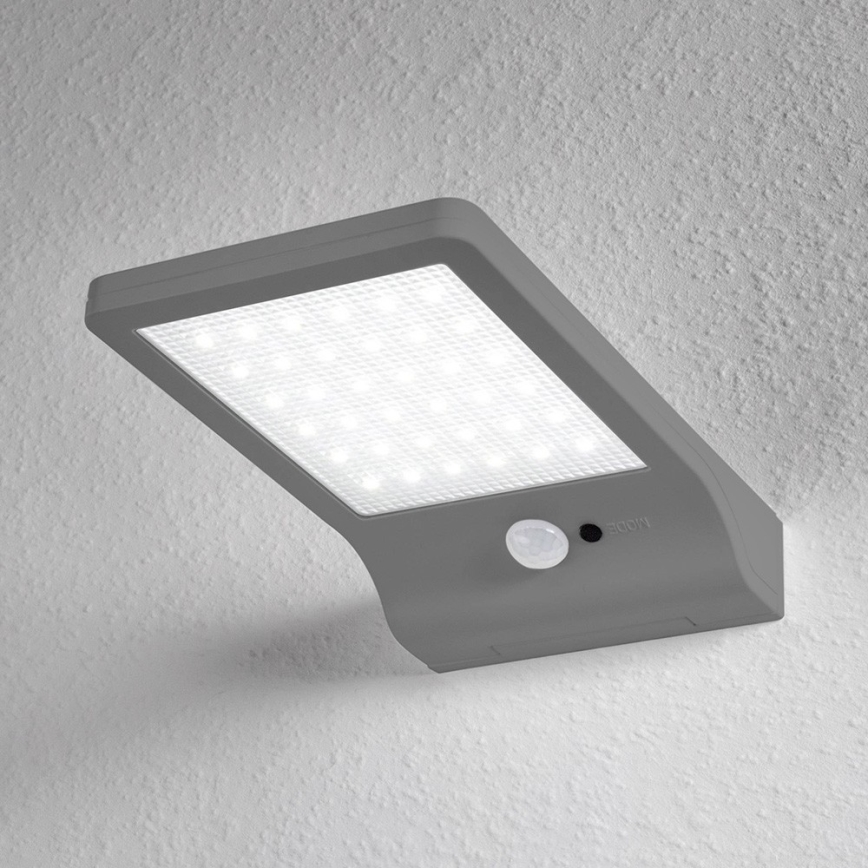 Ledvance - LED Соларна стенна лампа със сензор DOORLED LED/3W/3,3V IP44