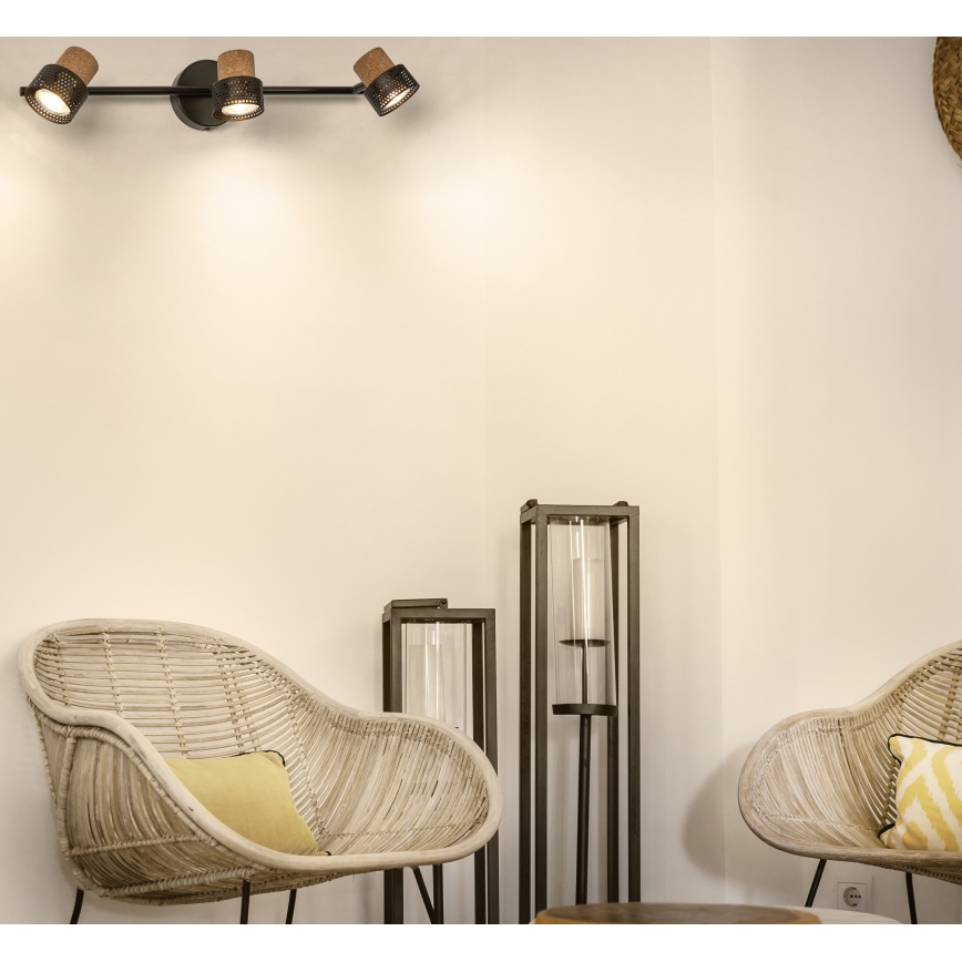 Ledvance - LED Спот DECOR CORK 3xGU10/3,4W/230V