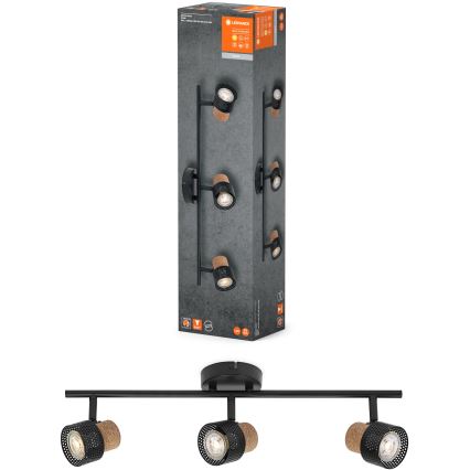 Ledvance - LED Спот DECOR CORK 3xGU10/3,4W/230V