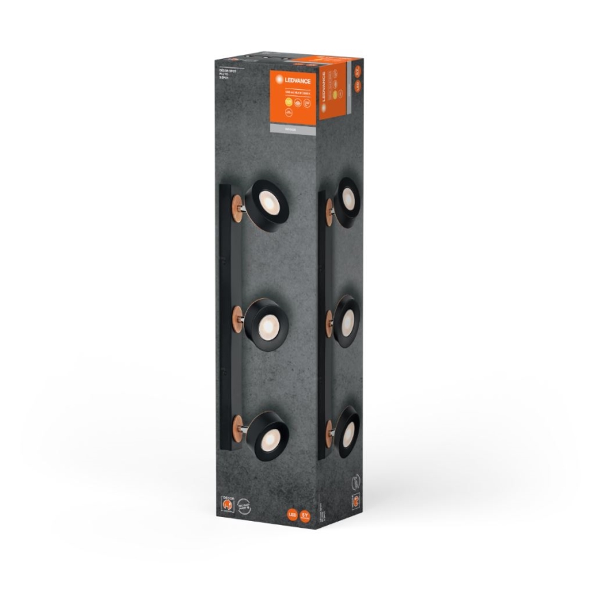 Ledvance - LED Спот DECOR PLUTO 3xLED/4,8W/230V