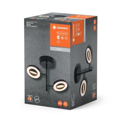 Ledvance - LED Спот DECOR SATURN 2xLED/11W/230V 3000/4200/6500K