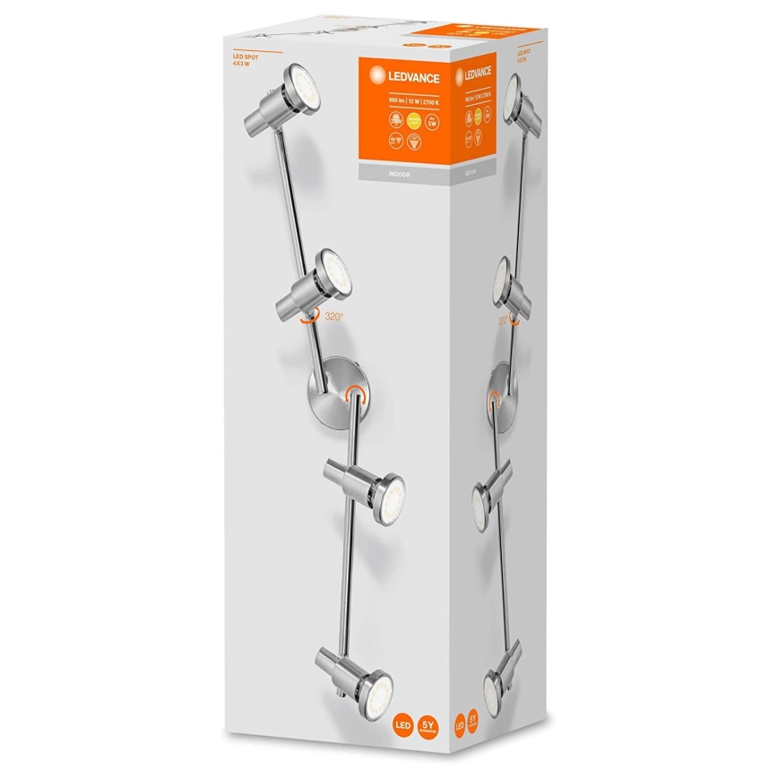 Ledvance - LED Спот SPOT 4xGU10/3W/230V