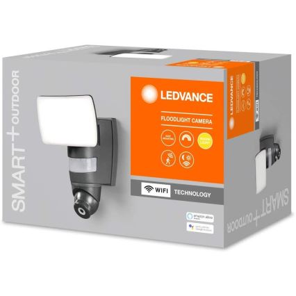 Ledvance - LED Спот със сензор и камера SMART+ LED/24W/230V IP44 Wi-Fi