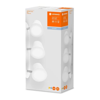 Ledvance - LED Спот за баня SPOT 3xLED/7W/230V IP44 3000/4000K CRI 90 Ra