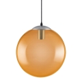 Ledvance - LED Висящ полилей BUBBLE 1xE27/8W/230V оранжев ⌀ 30 см