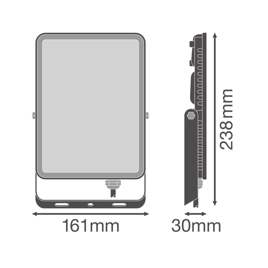 Ledvance - LED външен стенен прожектор FLOODLIGHT LED/50W/230V IP65