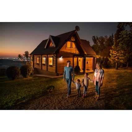 Ledvance - LED външен стенен прожектор с интегриран сензор за движение и за сумрак FLOODLIGHT LED/30W/230V IP65