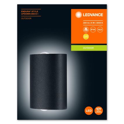 Ledvance - LED Външна, настенна лампа ENDURA LED/6W/230V