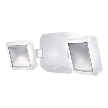 Ledvance - LED Външна, настенна лампа със сензор BATTERY 2xLED/10W/6V IP54