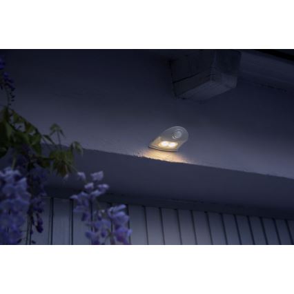 Ledvance - LED Външна, настенна лампа със сензор DOORLED LED/1W/4,5V IP54