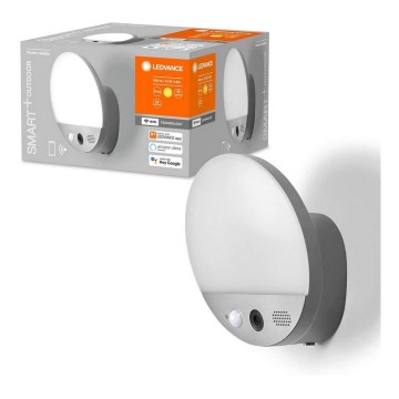 Ledvance - LED Външно стенна лампа със сензор и камера SMART+ LED/15W/230V Wi-Fi IP44