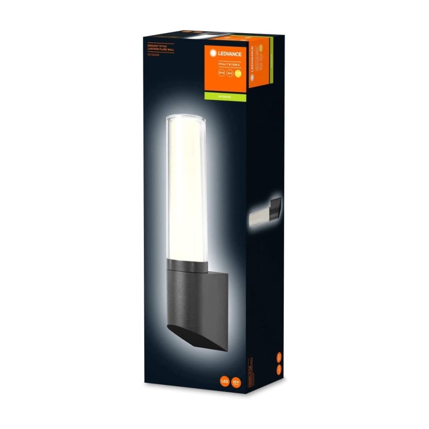 Ledvance - LED външно стенно осветително тяло FLARE LED/7W/230V IP44