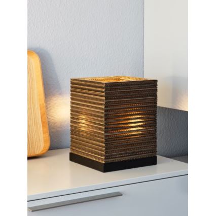 Ledvance - Настолна лампа DECOR CARDBOARD 1xE27/15W/230V 20x20 см