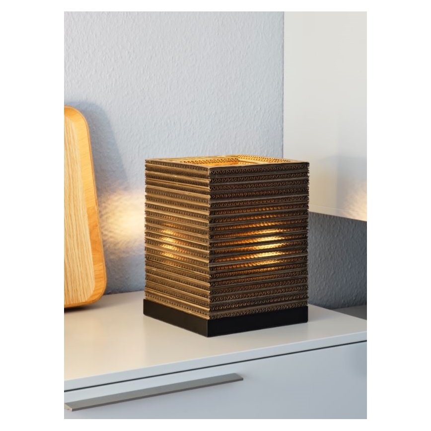 Ledvance - Настолна лампа DECOR CARDBOARD 1xE27/15W/230V 20x20 см