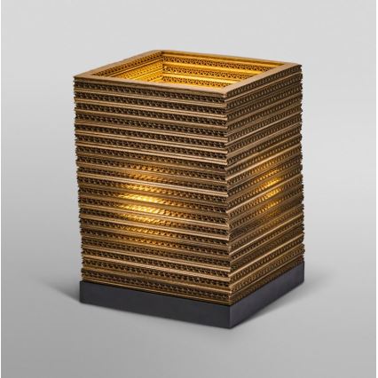 Ledvance - Настолна лампа DECOR CARDBOARD 1xE27/15W/230V 20x20 см