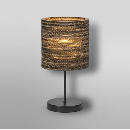 Ledvance - Настолна лампа DECOR CARDBOARD 1xE27/15W/230V Ø 20 см