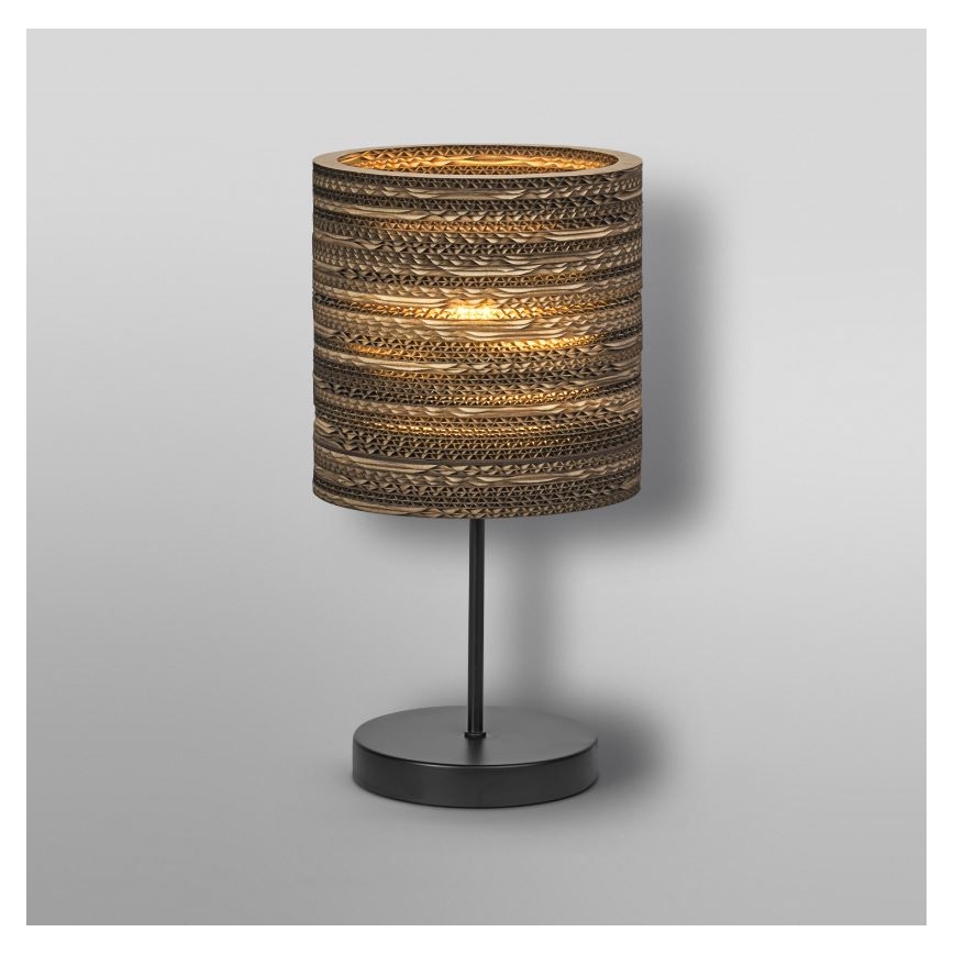 Ledvance - Настолна лампа DECOR CARDBOARD 1xE27/15W/230V Ø 20 см