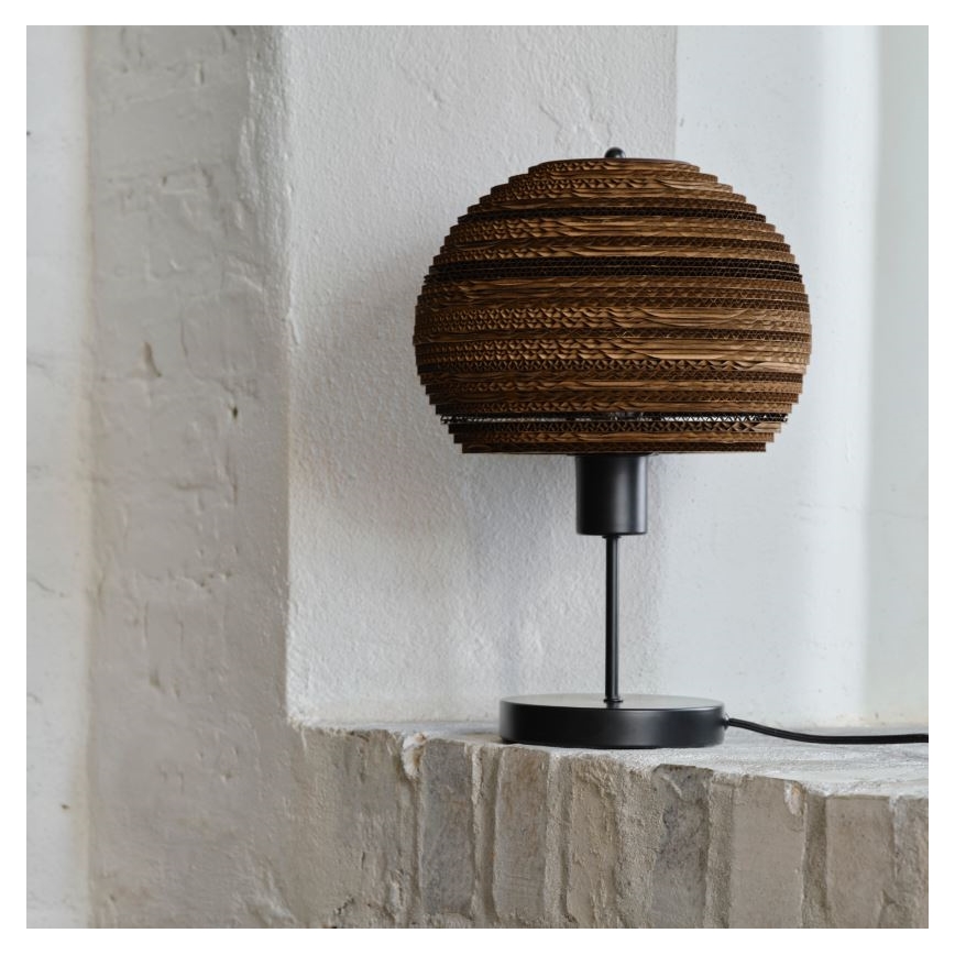 Ledvance - Настолна лампа DECOR CARDBOARD 1xE27/15W/230V Ø 26 см