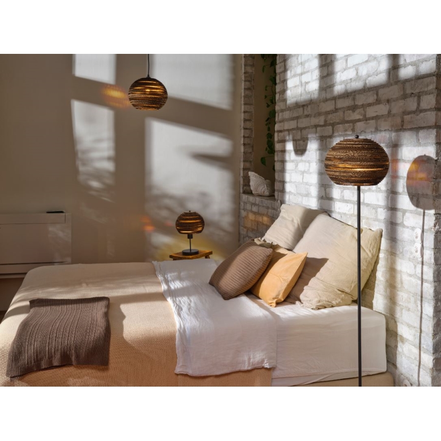 Ledvance - Настолна лампа DECOR CARDBOARD 1xE27/15W/230V Ø 26 см