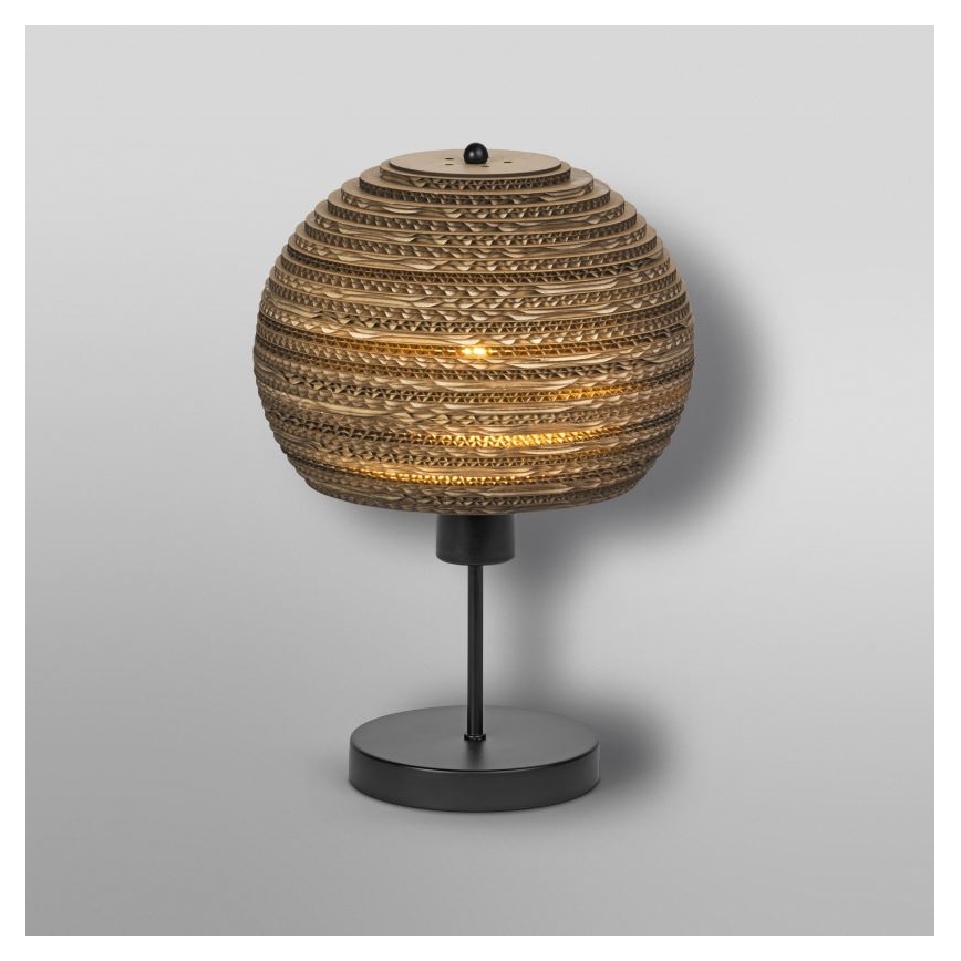 Ledvance - Настолна лампа DECOR CARDBOARD 1xE27/15W/230V Ø 26 см