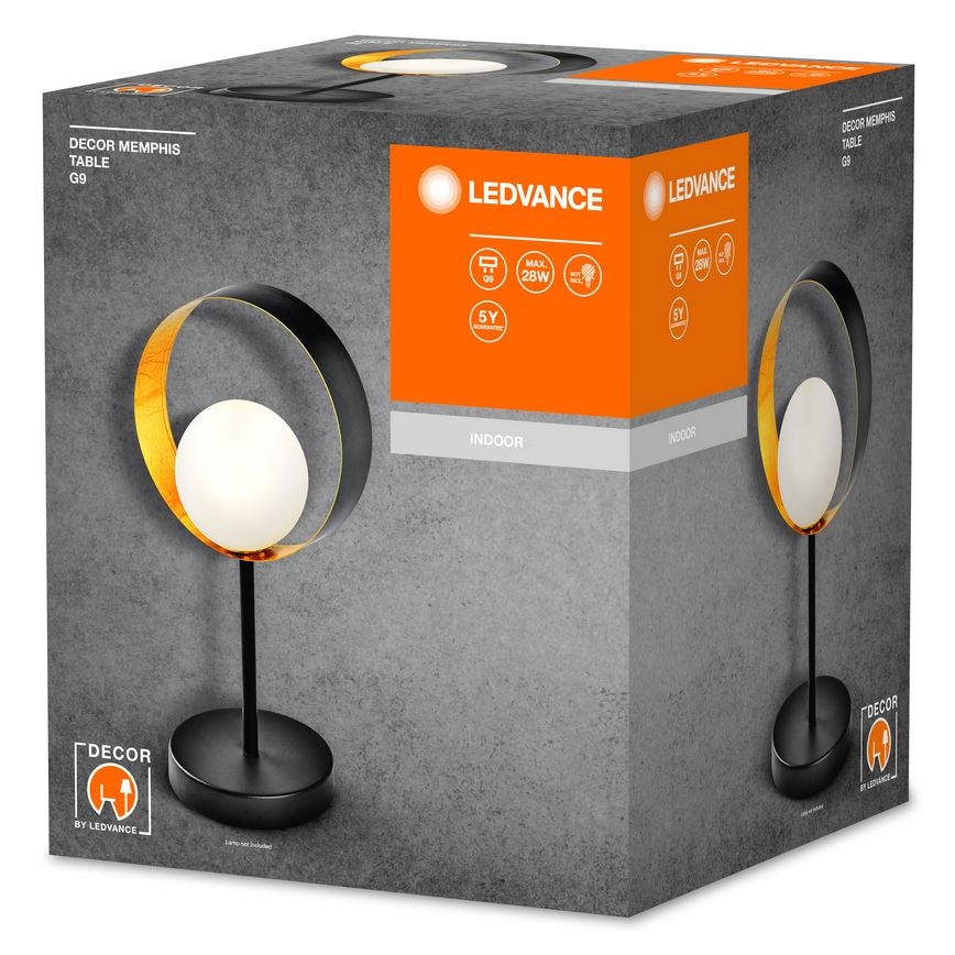 Ledvance - Настолна лампа DECOR MEMPHIS 1xG9/28W/230V