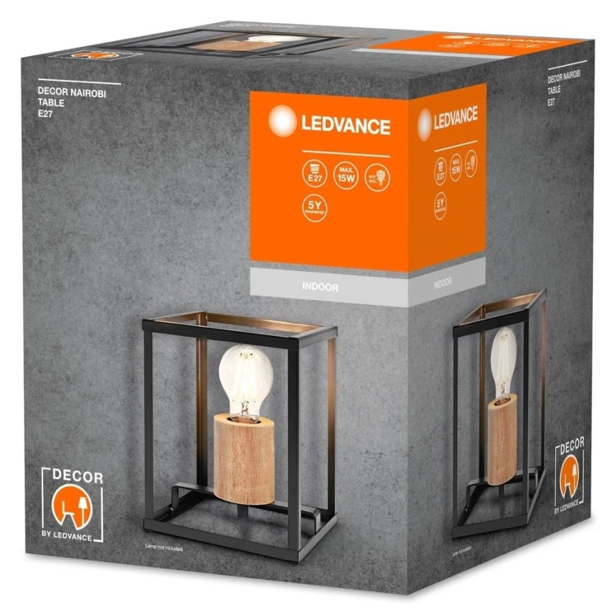 Ledvance - Настолна лампа DECOR NAIROBI 1xE27/15W/230V