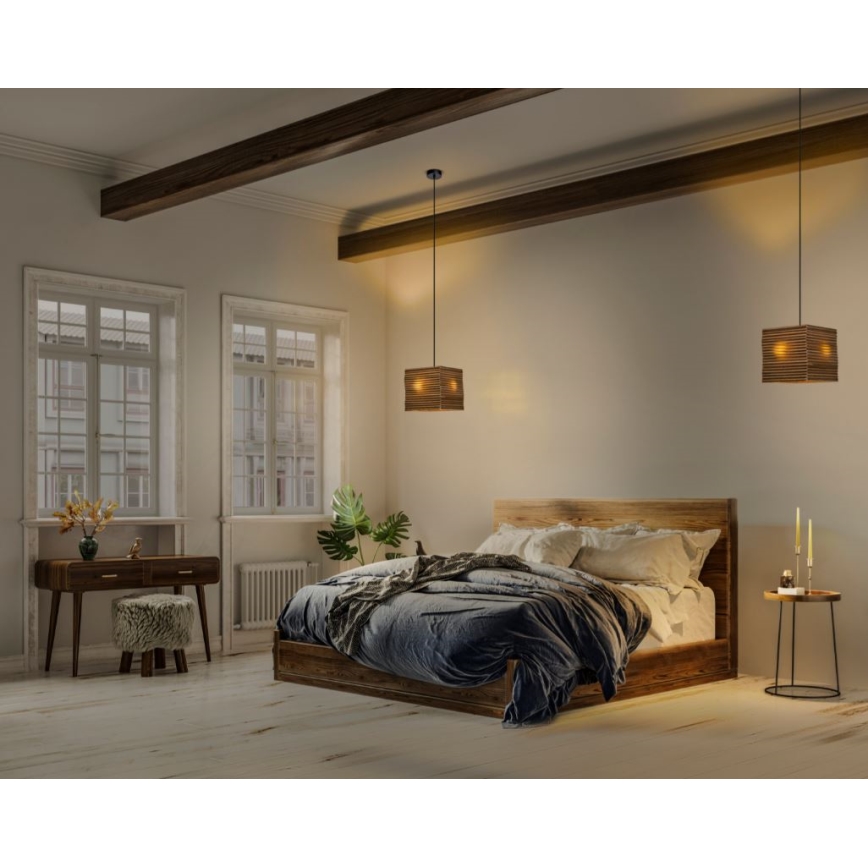 Ledvance - Пендел DECOR CARDBOARD 1xE27/15W/230V 25x25 см