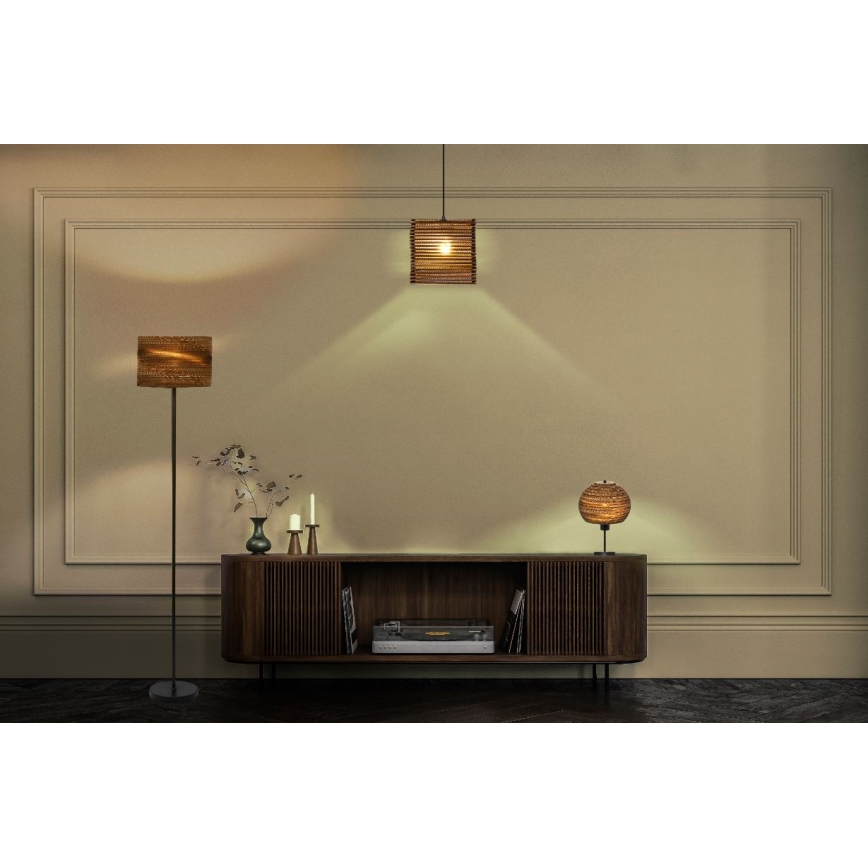 Ledvance - Пендел DECOR CARDBOARD 1xE27/15W/230V 25x25 см