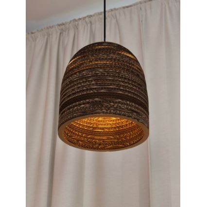 Ledvance - Пендел DECOR CARDBOARD 1xE27/15W/230V Ø 25 см