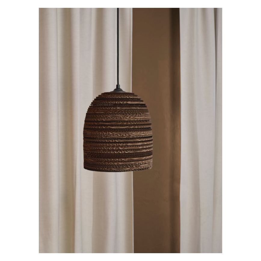 Ledvance - Пендел DECOR CARDBOARD 1xE27/15W/230V Ø 25 см